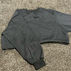 Grey crew neck